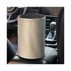 Universal Waterproof Car Storage Trash Can Basket Internal Garbage Organizer - Gray