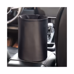 Universal Waterproof Car Storage Trash Can Basket Internal Garbage Organizer - Black