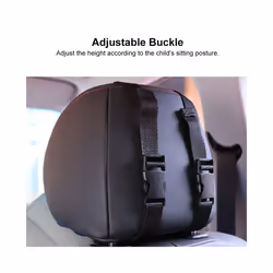 Baby Head Fixed Sleeping Pillow Adjustable Kids Car Seat Head Support - Deep Blue