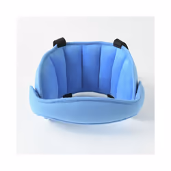 Baby Head Fixed Sleeping Pillow Adjustable Kids Car Seat Head Support - Light Blue