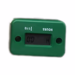 Motorcycle Engine Counter Hour Meter Waterproof Digital Hour Meter LCD - Green