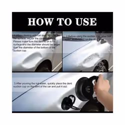 Car Body Dent Remover Puller Removing Dents Sucker Bodywork Panel Repair - orange
