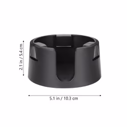 Holder Cup Drink Anti Spill Sofa Couch Coaster Can Arm Table Desk Marine - Black