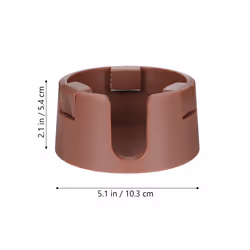 Holder Cup Drink Anti Spill Sofa Couch Coaster Can Arm Table Desk Marine - Brown
