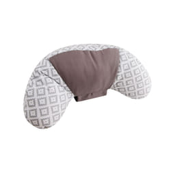 Car Pillow Neck Headrest Cushion for Baby Kids Cute Car Seat Belts Pillow - Grey