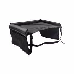 Kids Children Travel Tray Car Seat Travel Tray Toddler Travel Tray Holder - black