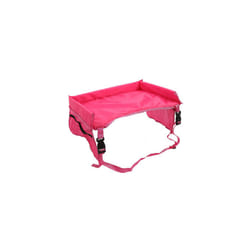 Kids Children Travel Tray Car Seat Travel Tray Toddler Travel Tray Holder - rose red