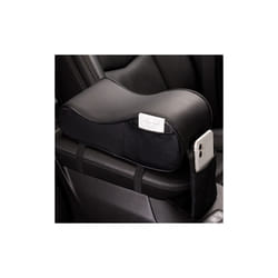 Car Center Console Armrest Pad Vehicle Central Armrest Box Soft Memory - black