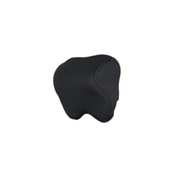 Car Headrest Neck Pillow Auto Car Seat Pillow Memory Foam Breathable Head - black