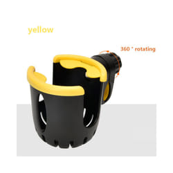 Universal Bottle Holder Abs Rubber Bicycle Water Bottl Cage For Road Mountain - Yellow