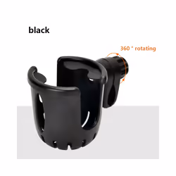 Universal Bottle Holder Abs Rubber Bicycle Water Bottl Cage For Road Mountain - Black