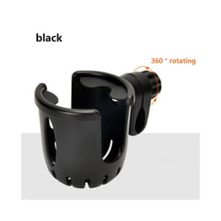 Universal Bottle Holder Abs Rubber Bicycle Water Bottl Cage For Road Mountain - Black