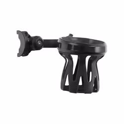 Handlebar Handle Bar Mount | Road Glide Cup Holder | Drink Cup Holder - Black