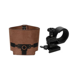 Leather Bike Water Bottle Cup Holder Bike Coffee Bicycle Cup Holder Kids