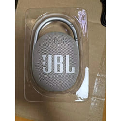 JBL Clip 4 Portable Bluetooth Speaker, JBLCLIP4PNKAM - silvery
