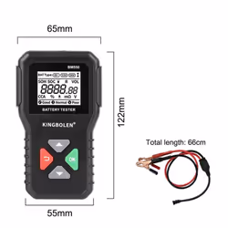 BM550 6V 12V 24V 100-2000 CCA Battery System Detect Auto Battery Analyzer Car Battery Tool Car Accessories Car Battery Tester