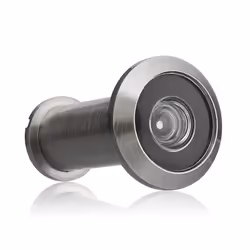 KS Hardware Door Viewer Security Peep Hole Provides an Ultra Wide View Peepholes for Doors 2 inches Thick Satin Nickel