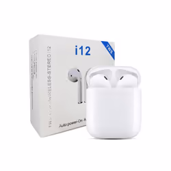 TWS i12 Wireless Bluetooth Earphones Twins Earbuds