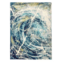 Elssa Abstract Rugs By Concept Loom ELS05 in Blue Multi - Medium  160x220cm