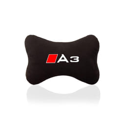 2X Car Neck Headrest Pillow Cushion for Audi A1 A3 A4 A5 A6 A7 A8 Q2 Q3 - For A3