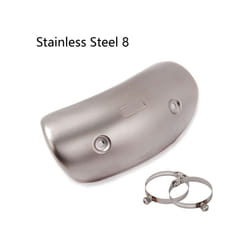 Motorcycle Exhaust Pipe Carbon Fiber Protector Heat Shield Cover Guard - 8-Yoshimura Sticker