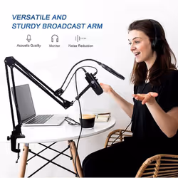 USB Microphone Condenser Computer PC Gaming Mic Podcast Microphone Kit for Streaming,Recording,Vocals,ASMR,Voice,Cardioid Studio Microphone