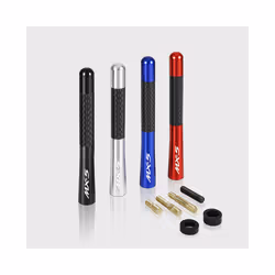 12cm Carbon Fiber Radio Car Antenna For Mazda MX5 MX-5 Accessories - for MX-5, Red