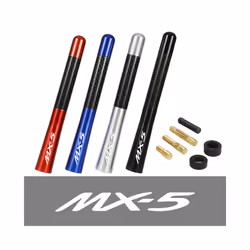 12cm Carbon Fiber Radio Car Antenna For Mazda MX5 MX-5 Accessories - for MX-5, Red