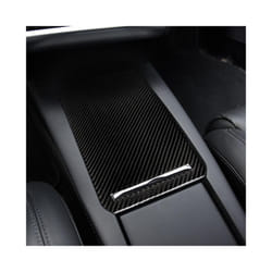 Replacement For Tesla Model S Center Console Storage Box Panel Cover Carbon Fiber Sticker Trim Decor Car Accessories