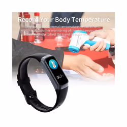 LIGE New Women Smart Watch Men Smartband Temperature Smartwatch Fitness Tracker Blood Pressure Sports Smart Bracelet For Ladie - call reminder, purple