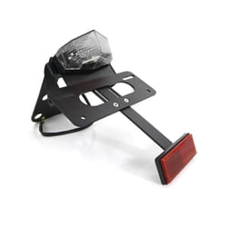 Tail Tidy License Plate Holder Bracket Fender Eliminator Kit Fit For Kawasaki - Clear