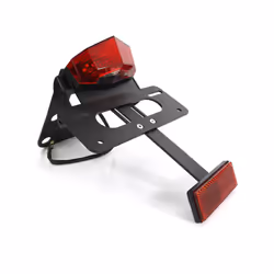 Tail Tidy License Plate Holder Bracket Fender Eliminator Kit Fit For Kawasaki - Red