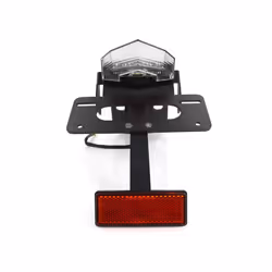 Tail Tidy License Plate Holder Bracket Fender Eliminator Kit Fit For Kawasaki - Red