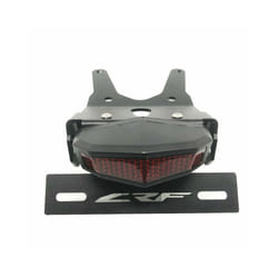 Motorcycle Accessories License Plate Holder Frame Cover Tail Tidy Turn - Red