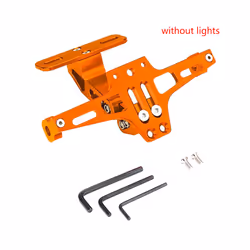 Adjustable CNC Aluminum Motorcycle Modified Rear License Plate Mount HolderMotor - Type 14