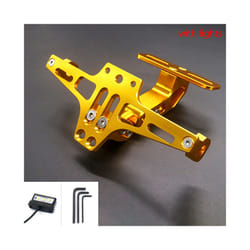 Adjustable CNC Aluminum Motorcycle Modified Rear License Plate Mount HolderMotor - Type 2