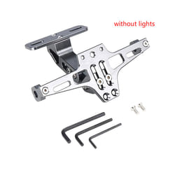 Adjustable CNC Aluminum Motorcycle Modified Rear License Plate Mount HolderMotor - Type 16