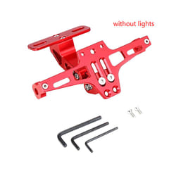 Adjustable CNC Aluminum Motorcycle Modified Rear License Plate Mount HolderMotor - Type 11