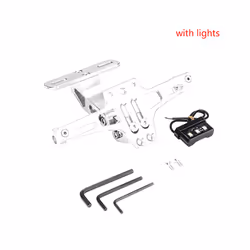 Adjustable CNC Aluminum Motorcycle Modified Rear License Plate Mount HolderMotor - Type 1