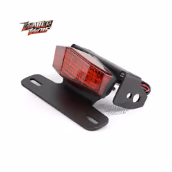 For SUZUKI DRZ400 DRZ 400 SM E S 2000-2023 License Plate Holder Fender - Red