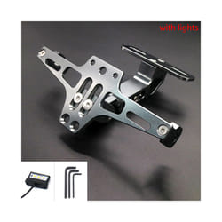 Adjustable CNC Aluminum Motorcycle Modified Rear License Plate Mount HolderMotor - Type 5