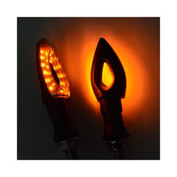 Rear License Plate Holder Bracket with Light Tail Tidy Fender Eliminator - L turn signal