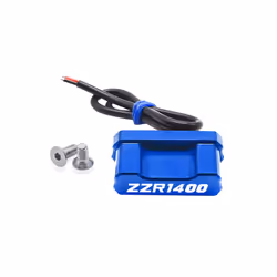 2023 2022 FOR KAWASAKI ZZR1400 ZZR 1400 2012-2021 2020 2019 2018 17 Adjustable - blue LED lights