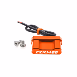 2023 2022 FOR KAWASAKI ZZR1400 ZZR 1400 2012-2021 2020 2019 2018 17 Adjustable - orange LED lights