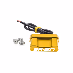For Kawasaki ER6N ER6F ER-6N ER-6F Ninja 650 2012-2016 15 License Plate - gold LED lights