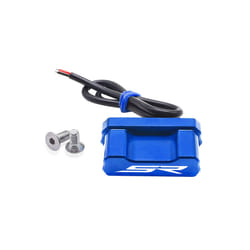 Accessory For APRILIA SR50 1978-1991 1990 1989 1988 SR 50 License Plate - blue LED lights