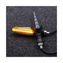 2023 2022 FOR KAWASAKI ZZR1400 ZZR 1400 2012-2021 2020 2019 2018 17 Adjustable - C turn signal blue
