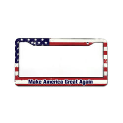 American Specification License Plate Frame License Plate Bracket Aluminum - 13
