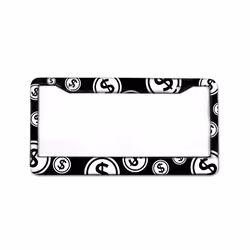 American Specification License Plate Frame License Plate Bracket Aluminum - 12