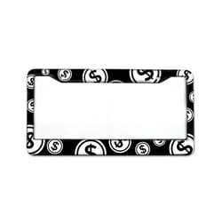 American Specification License Plate Frame License Plate Bracket Aluminum - 12